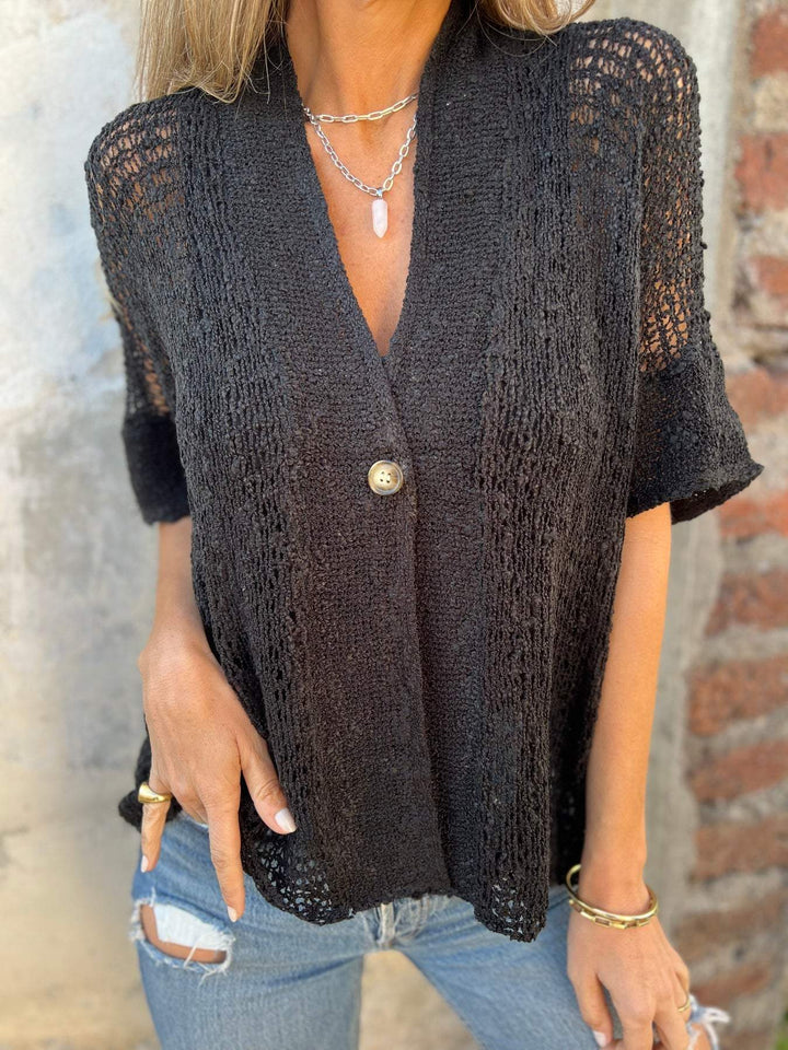 Ivonie™ | Elegantes strukturiertes Top