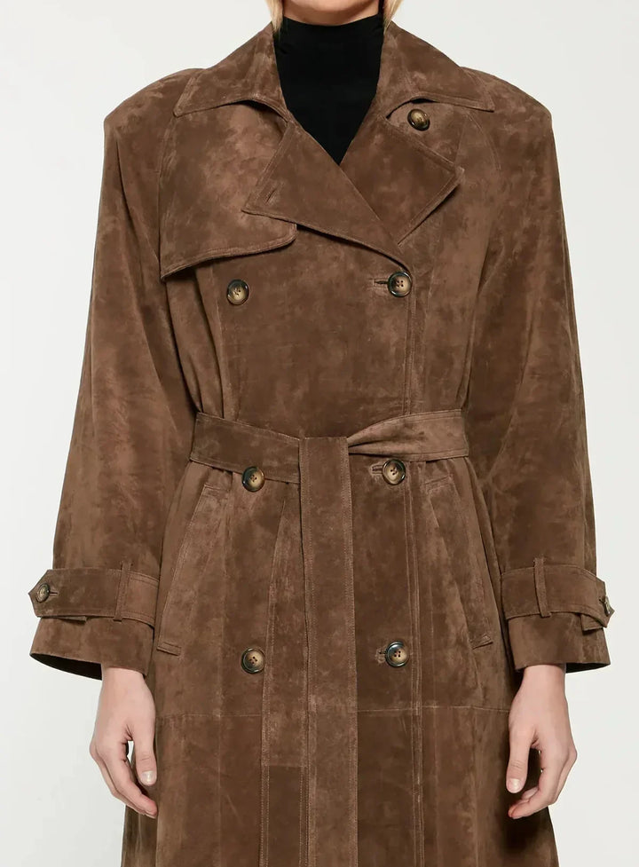 Helena™ | Wildleder Mantel