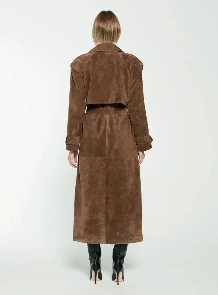 Helena™ | Wildleder Mantel