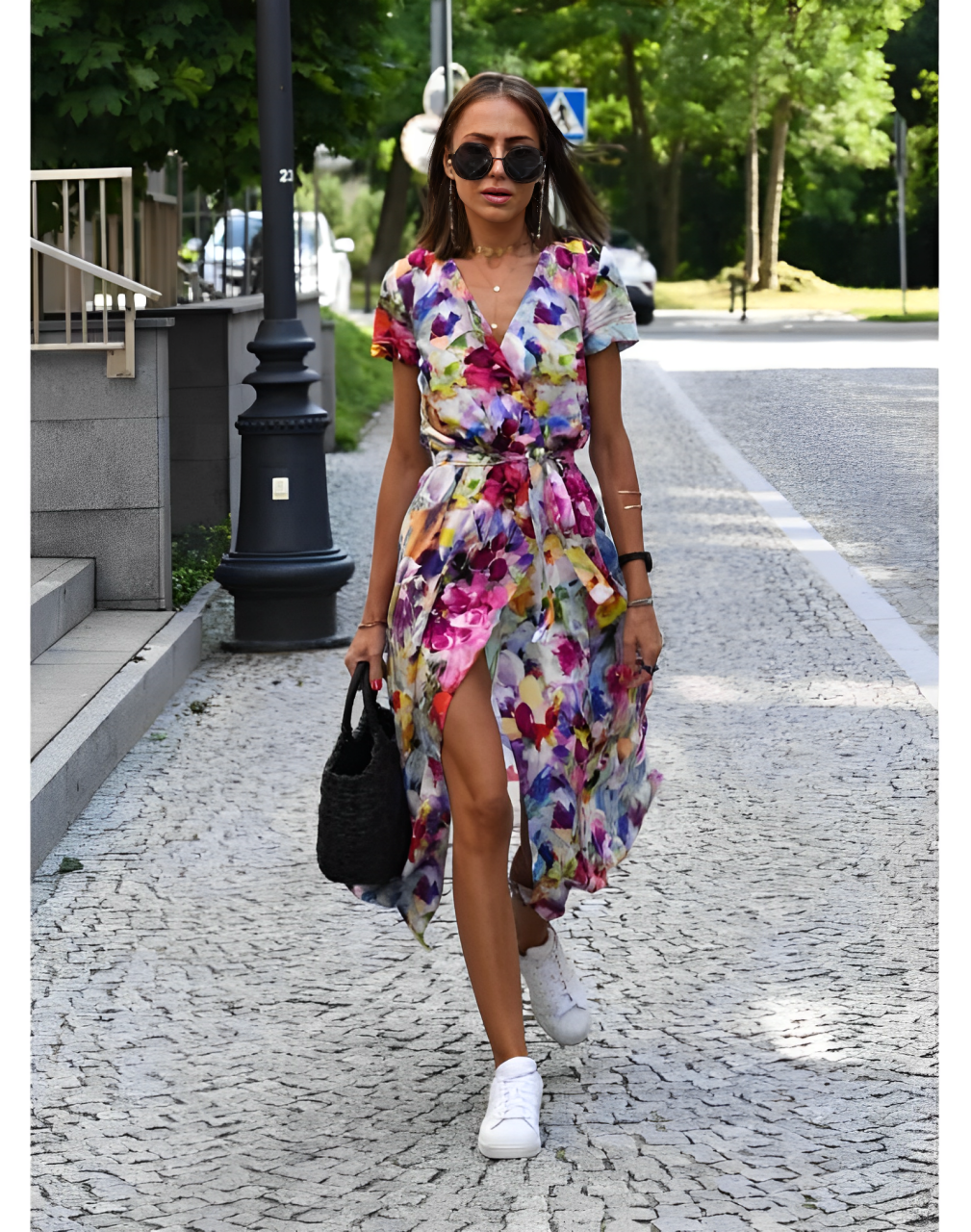 Rosea Kleid Handarbeit Limitierte Edition