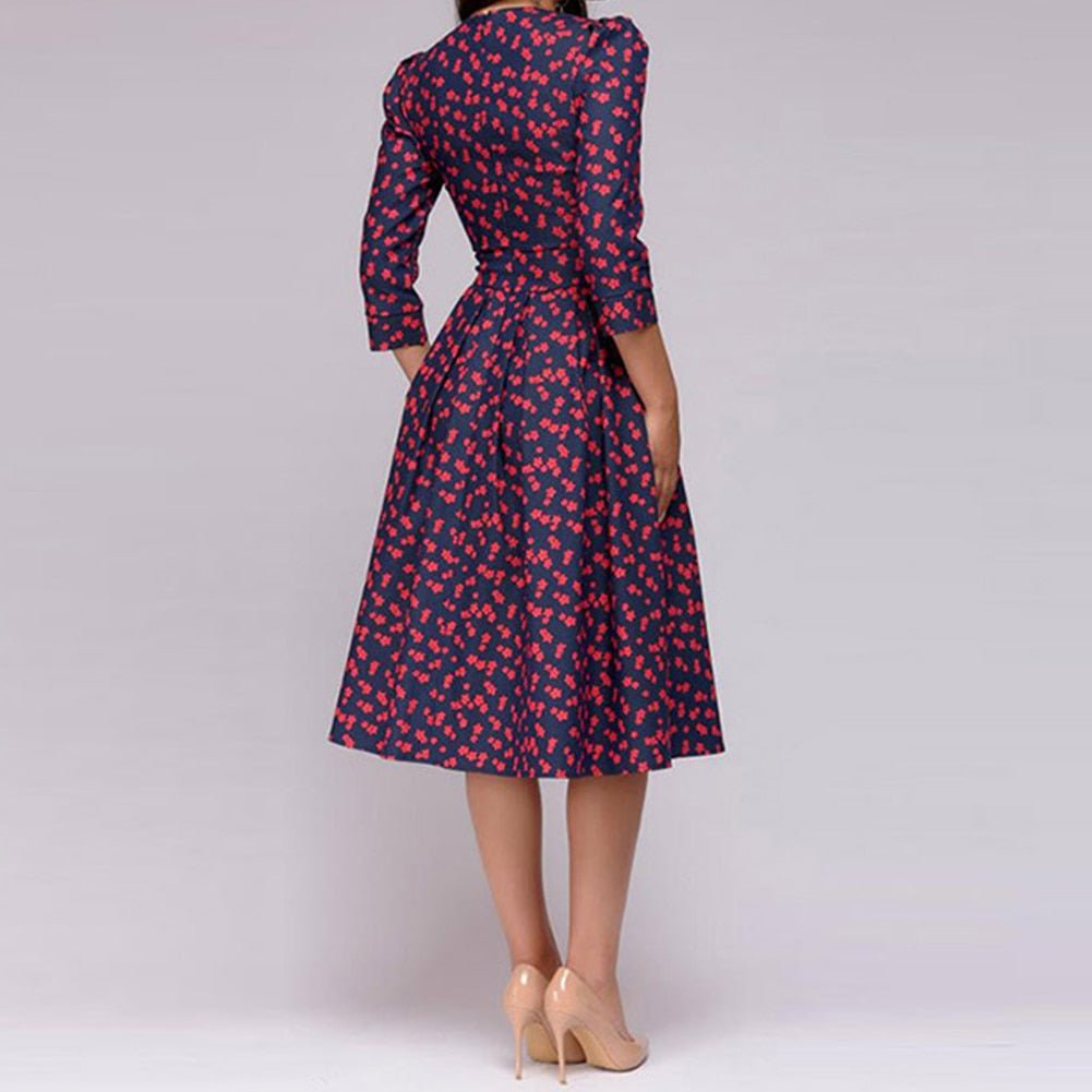 SIBYLLE I FLORAL KLEID