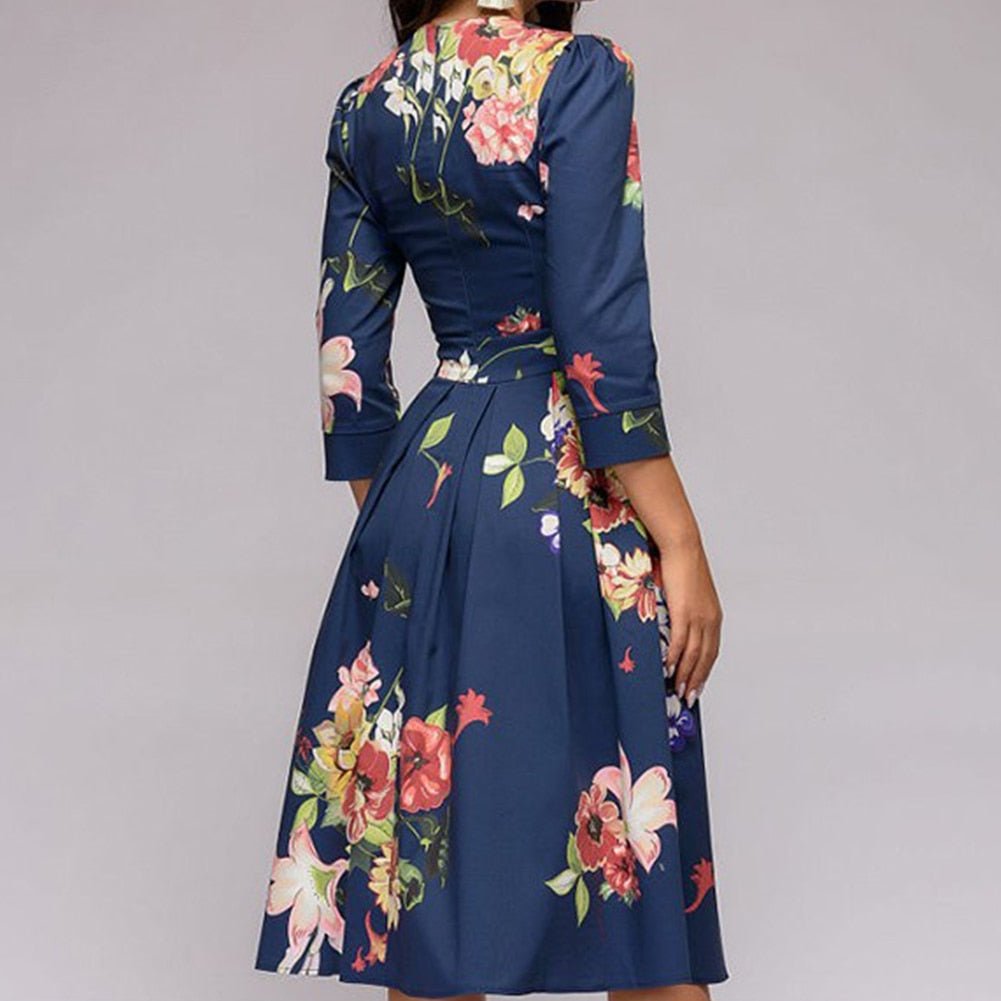 SIBYLLE I FLORAL KLEID