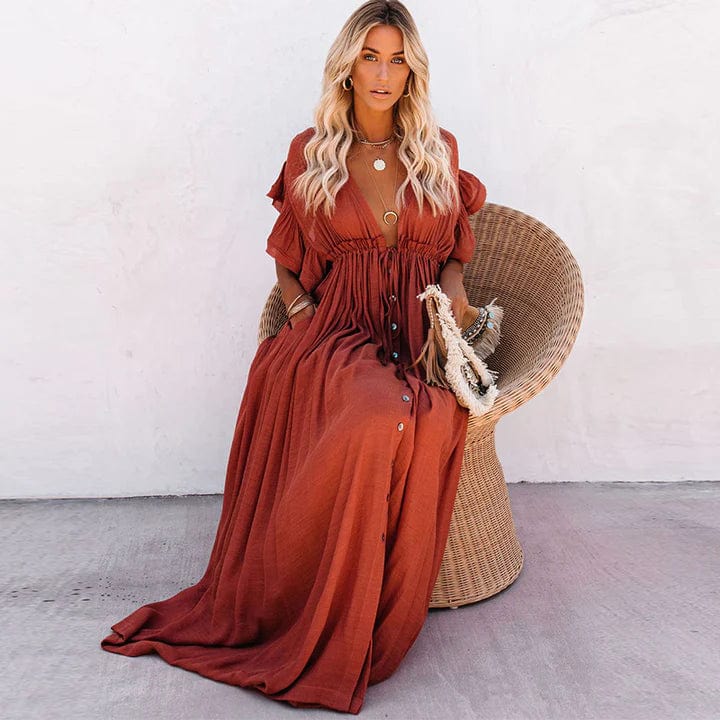 Julie™ - Lange Strandkleid