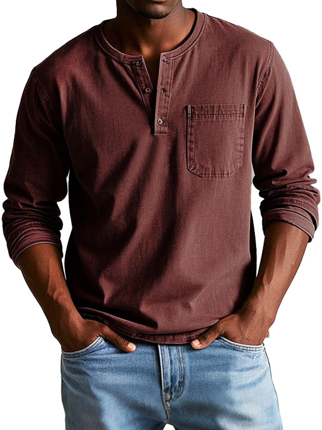 Soren™ | Vintage Langarmhemd
