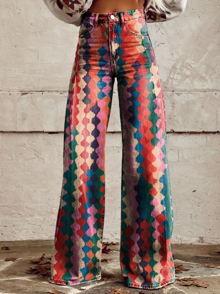 Evelyn | Flare-Hose aus Premium-Material