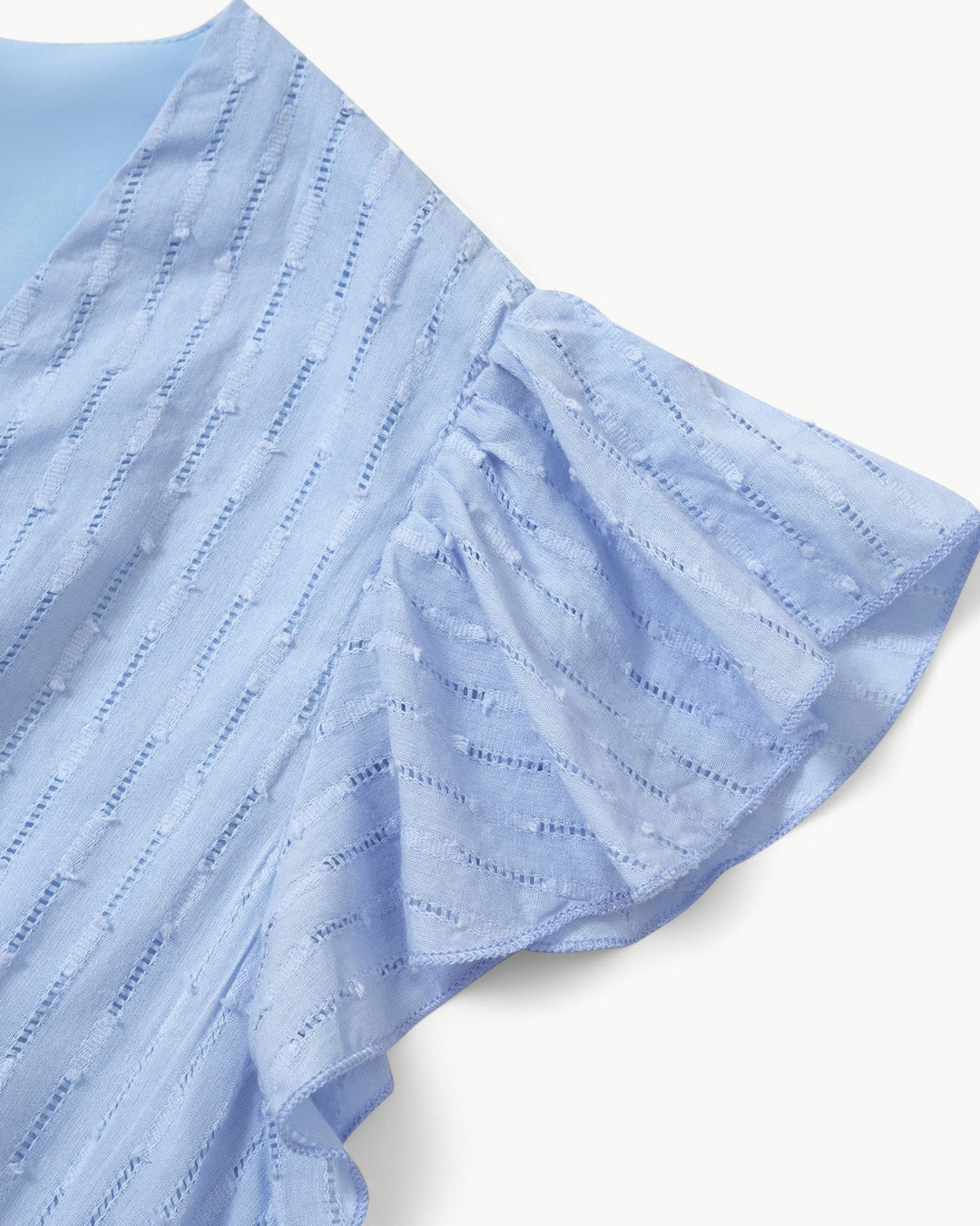 Noa-Liv | Elegantes Midikleid mit Ruchärmeln