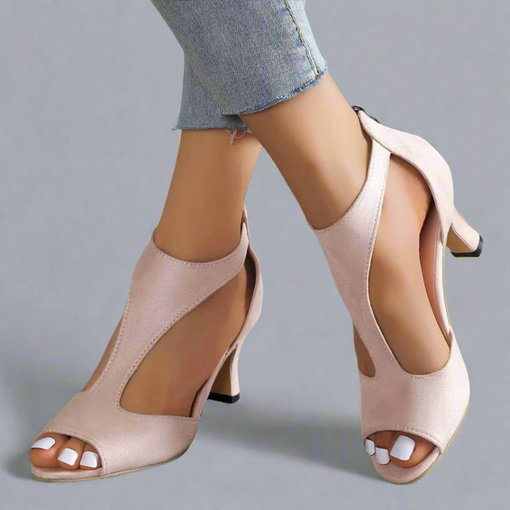 Marga | Orthopädische Sandalen mit elegantem Absatz