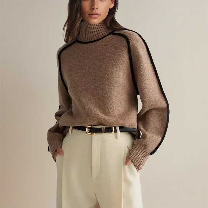 Amanda™ | Elegant Rollkragenpullover