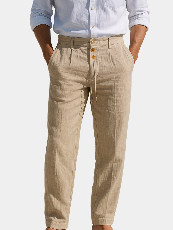 MATTEO | LEICHTE LEINEN-SOMMERHOSE