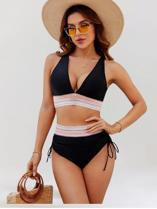 Lidia – Bauchweg-Bikini-Set mit hoher Taille