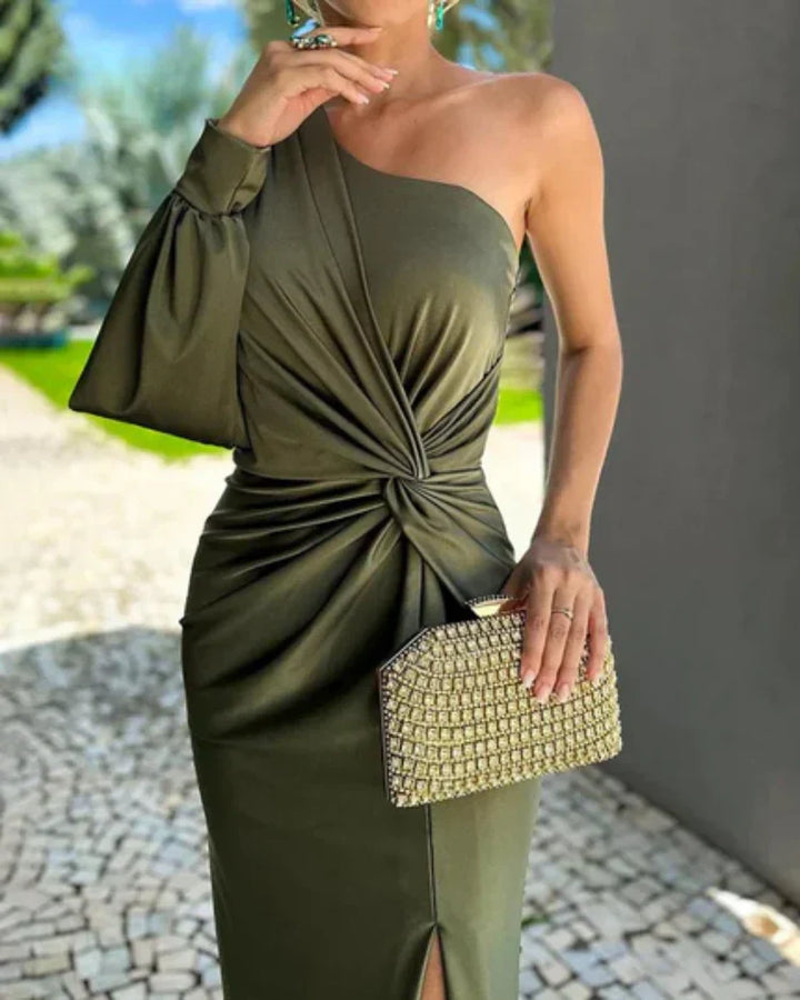 Abendkleid Rosea einarmig