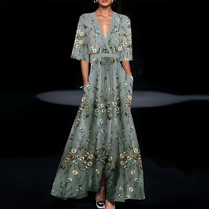 Quendolin | Kleid mit Blumenprint