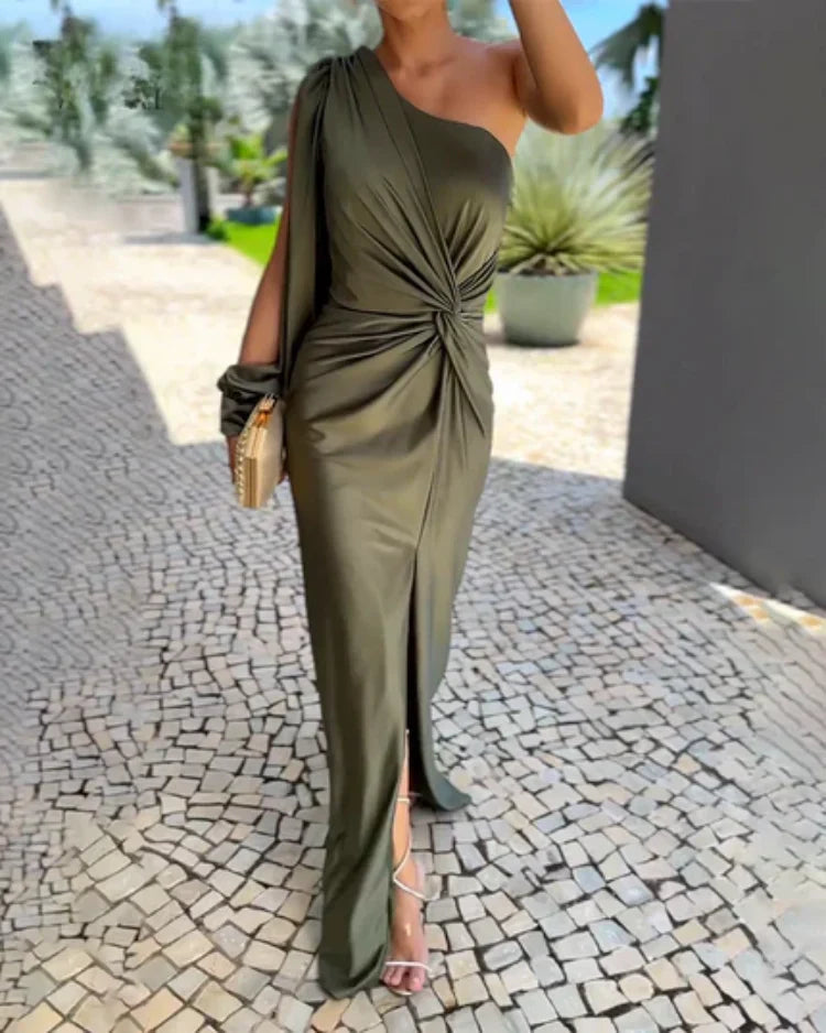 Abendkleid Rosea einarmig