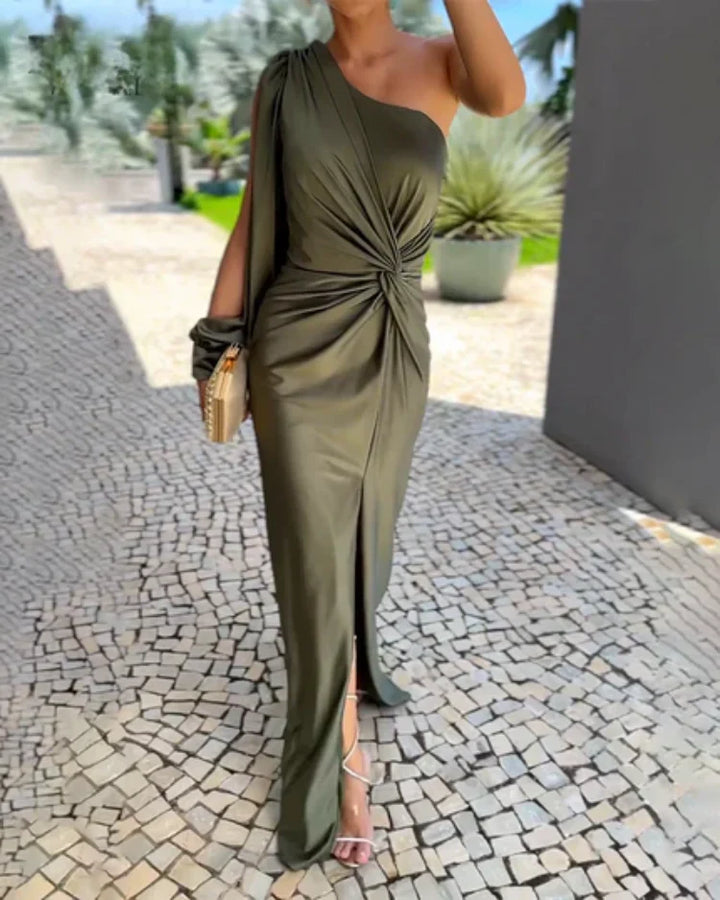 Abendkleid Rosea einarmig