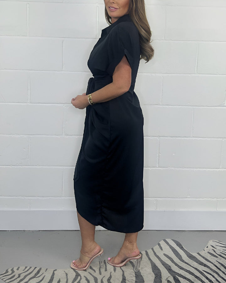 Valerie | Elegantes Plisseekleid