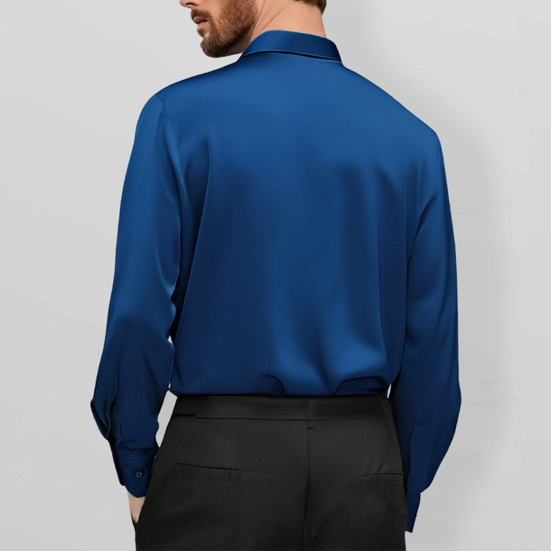 Pietro | Knitterfreies Stretchhemd für Herren