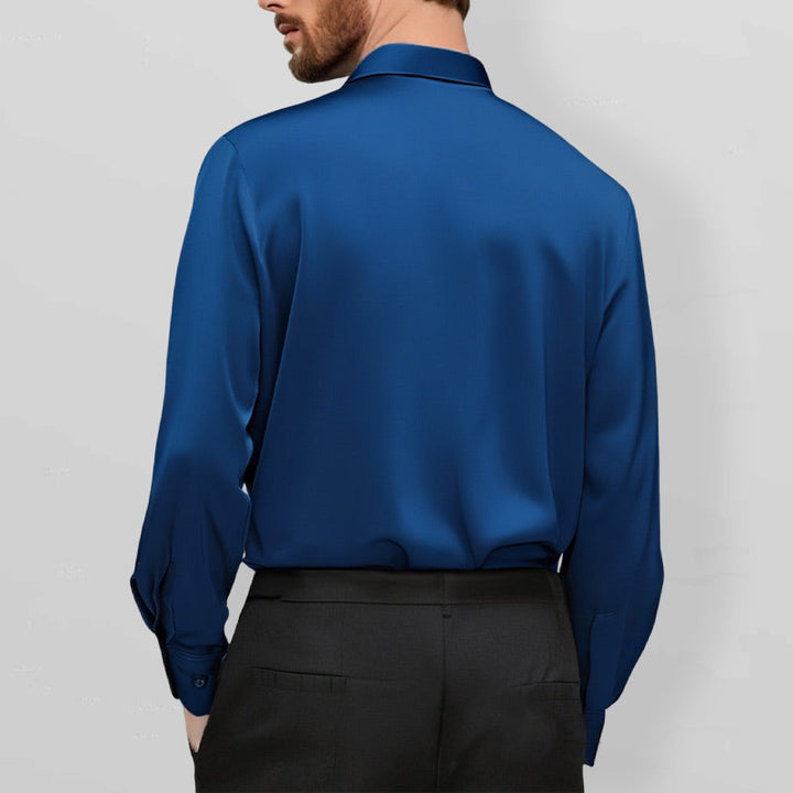 Pietro | Knitterfreies Stretchhemd für Herren
