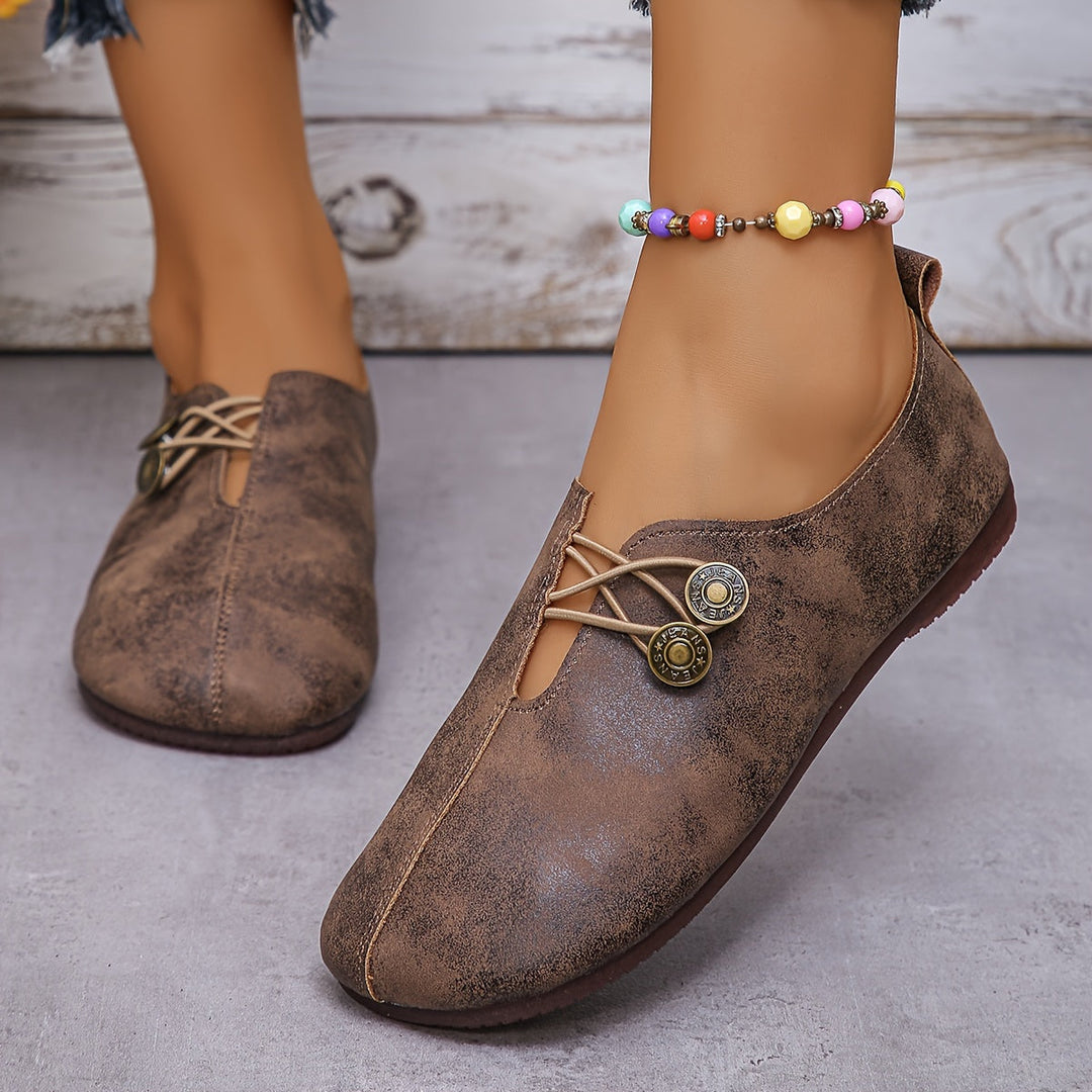 Greta | WILD LEATHER LOAFER