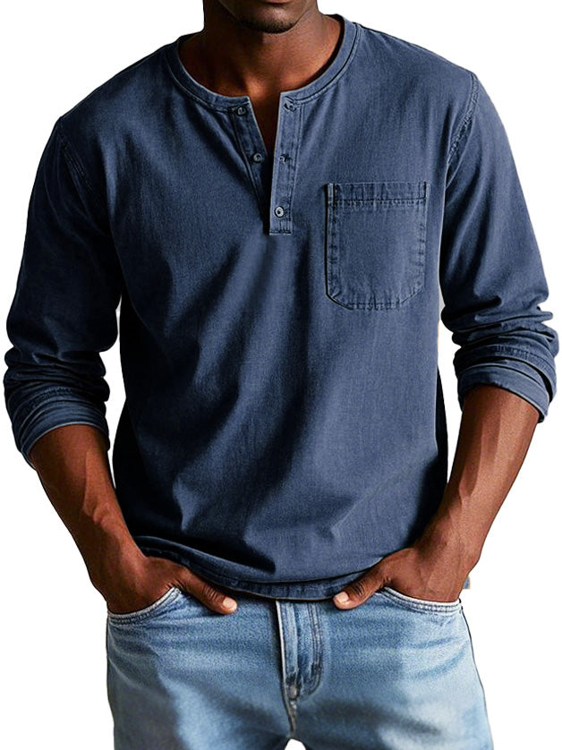 Soren™ | Vintage Langarmhemd