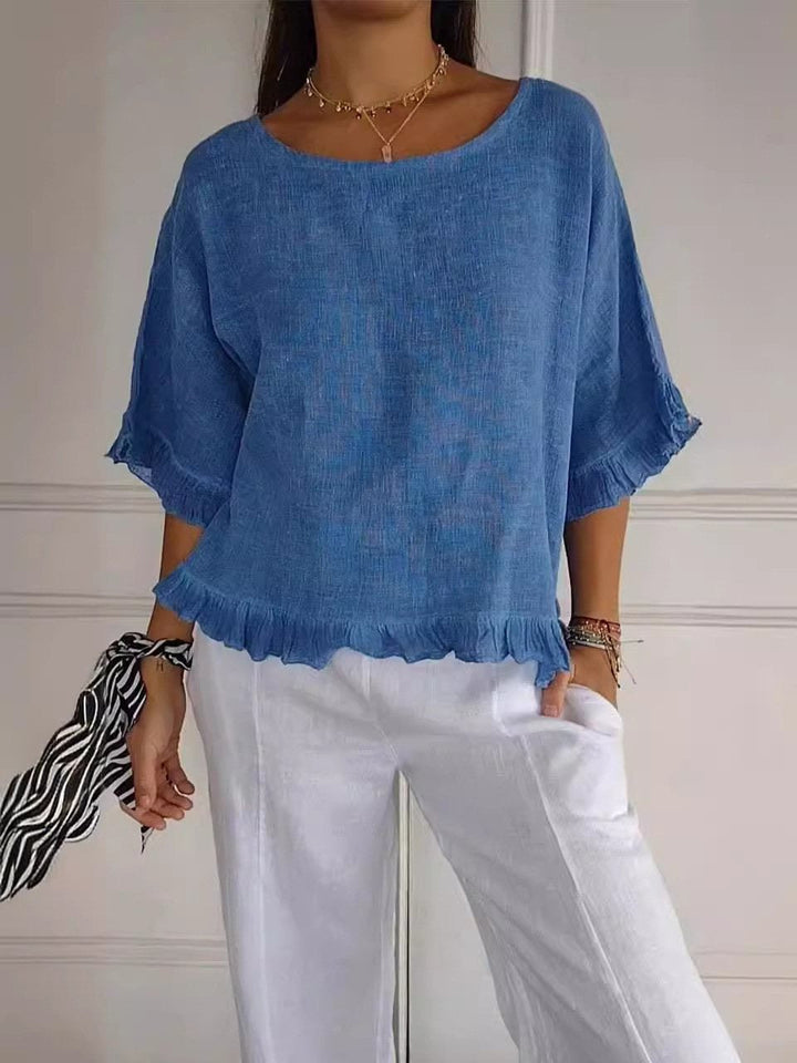 Claudia™ | Legeres elegantes Bluse