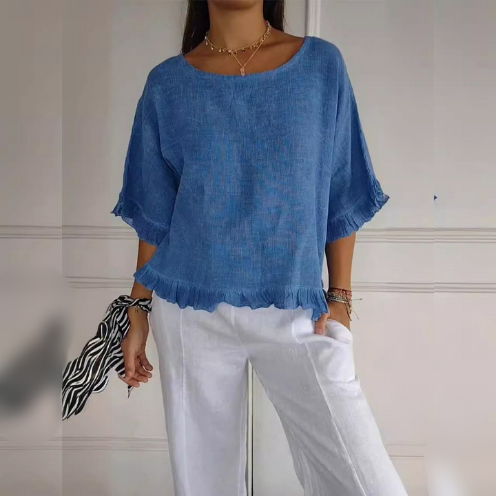 Claudia™ | Legeres elegantes Bluse