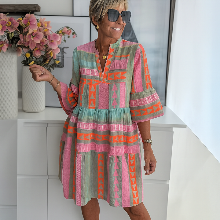 Stacey – Besticktes Sommerkleid Mini