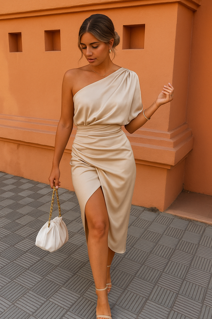 Dhalia | Elegantes asymmetrisches Kleid
