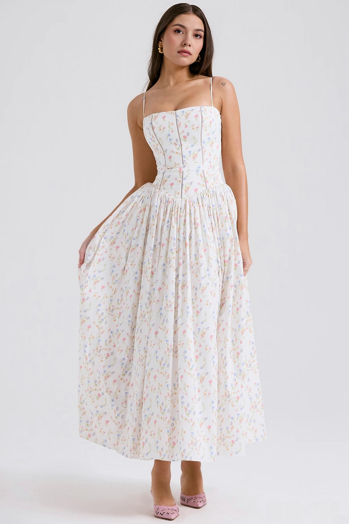 VIOLETTA - Posy Midi Kleid