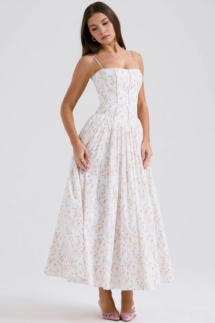 VIOLETTA - Posy Midi Kleid
