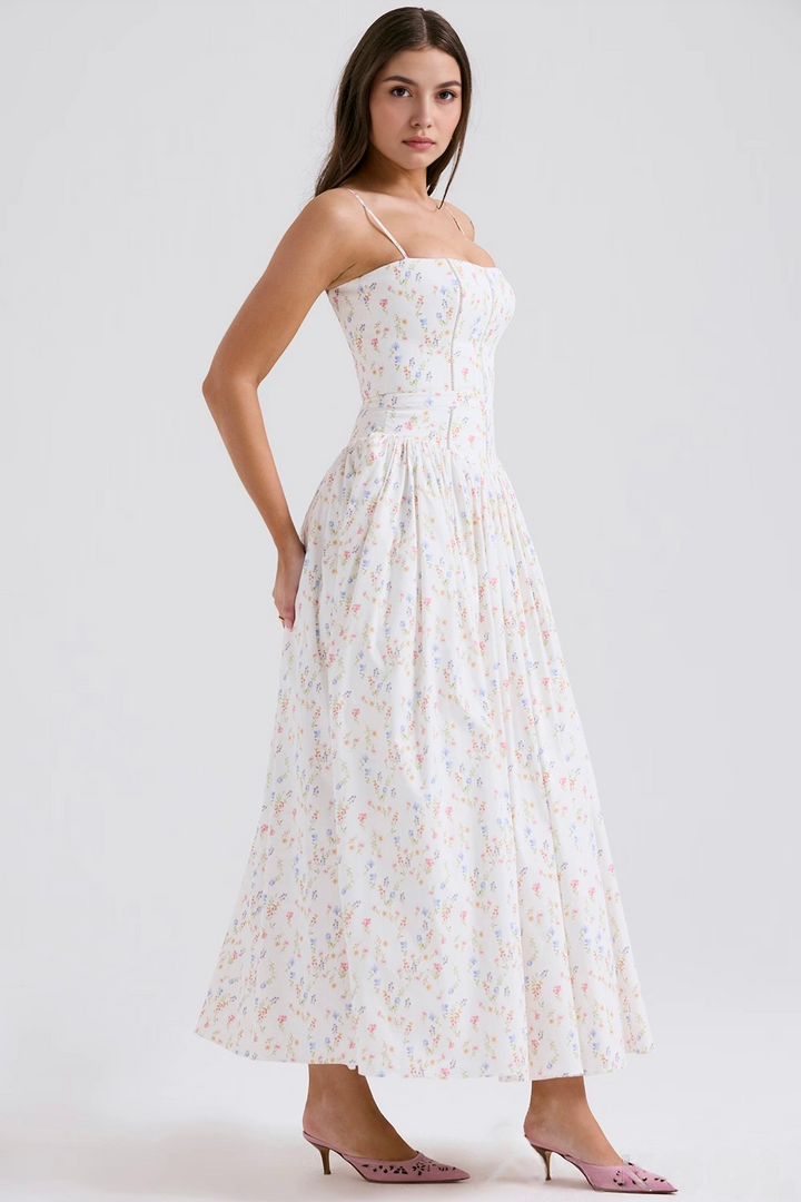 VIOLETTA - Posy Midi Kleid