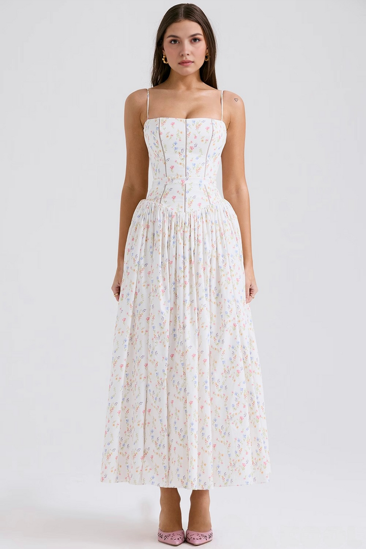 VIOLETTA - Posy Midi Kleid