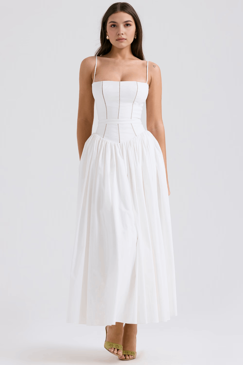 VIOLETTA - Posy Midi Kleid