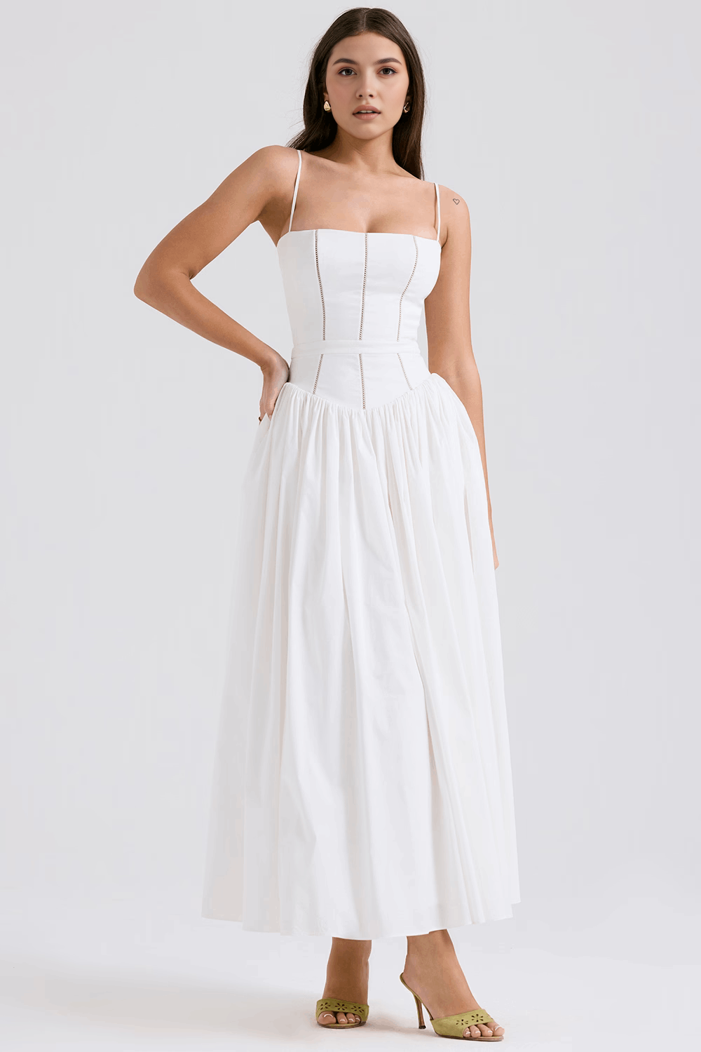 VIOLETTA - Posy Midi Kleid