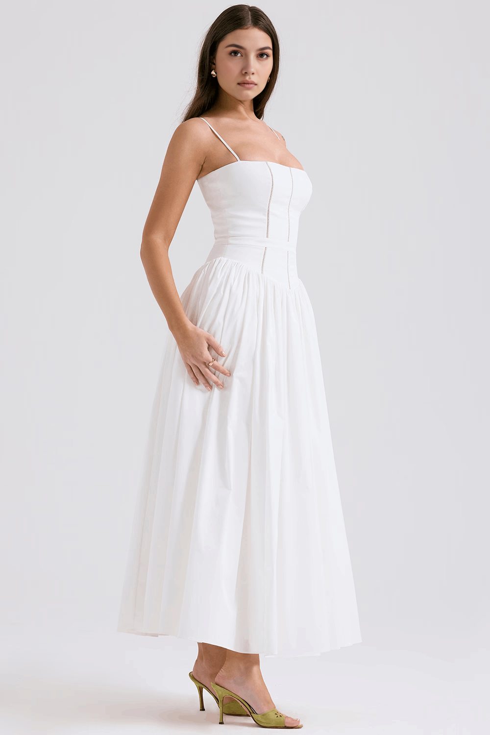 VIOLETTA - Posy Midi Kleid
