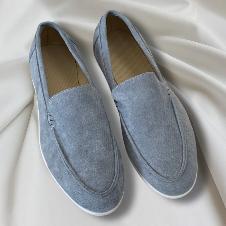 Elegante Slipper aus Veloursleder für Herren