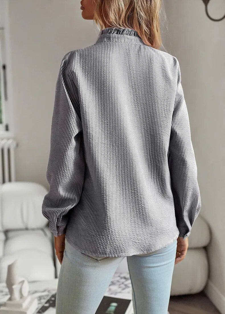 Belle™ | Elegante Poloshirt-Bluse