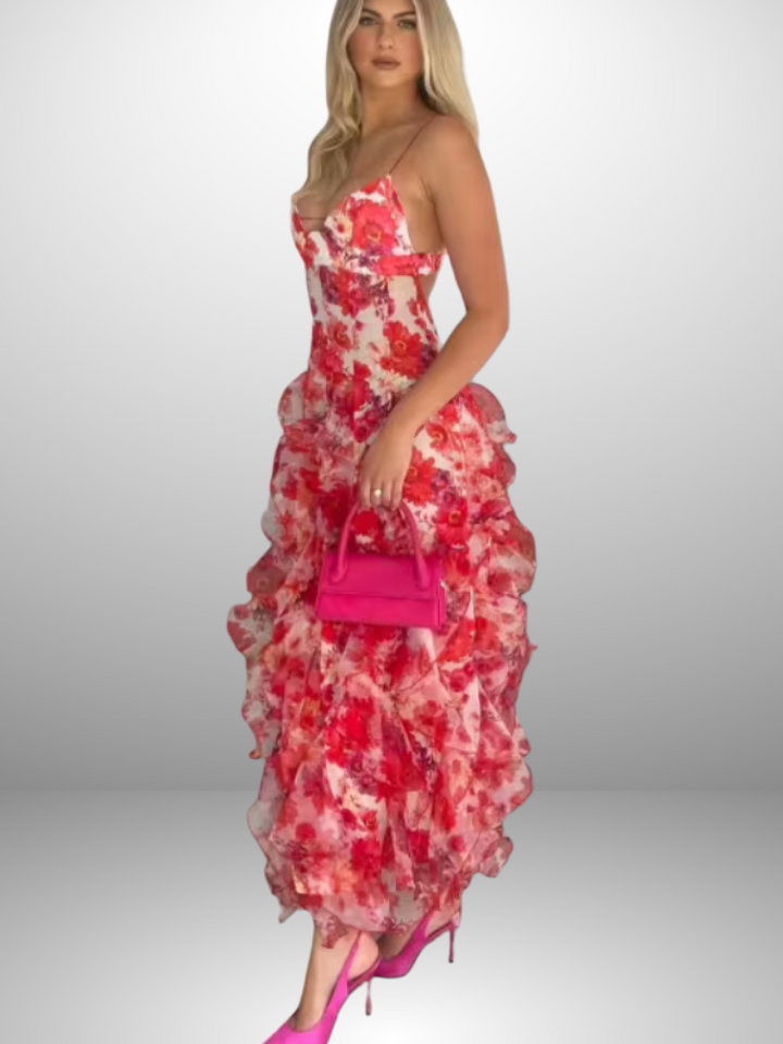 ROMANTIC BLOOM MAXIKLEID