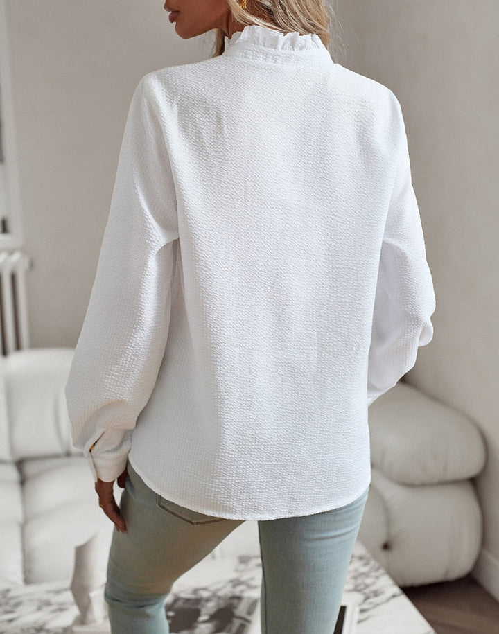 Belle™ | Elegante Poloshirt-Bluse