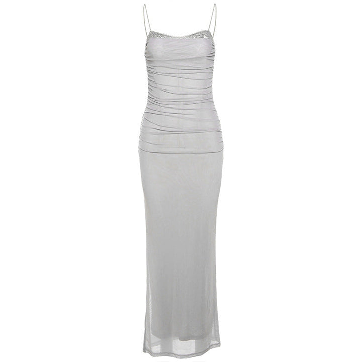 AURELIA - Spitzen Mesh Kleid