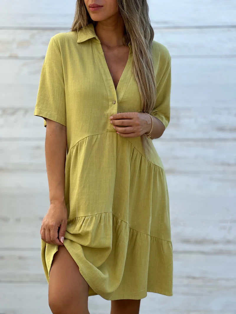 Lena | Entspannte Sommerhose aus Leinen