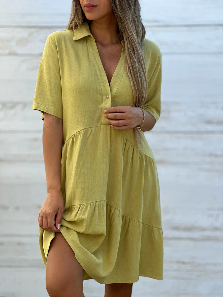 Lena | Entspannte Sommerhose aus Leinen