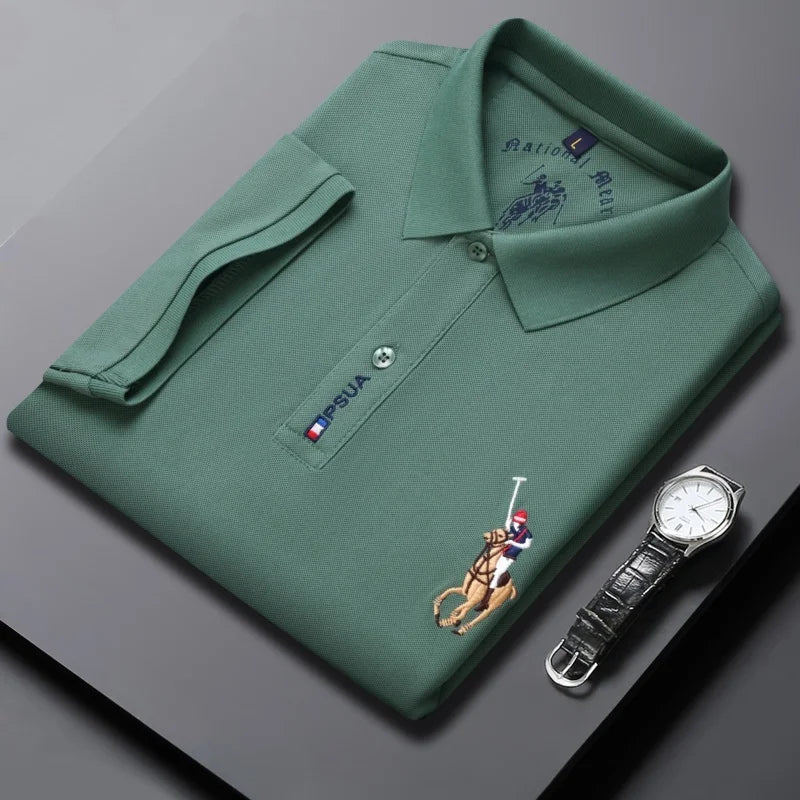 ROSSI ROMA | Luxus-Poloshirt mit Logo