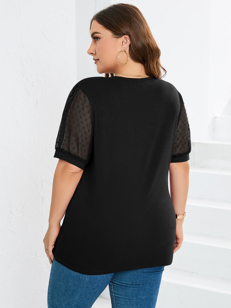 Rhianna™ | Elegantes Top mit Puffärmeln