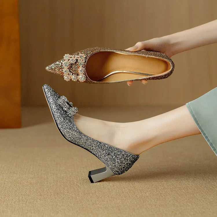Von Elsen| Gloria Glitzer Pumps