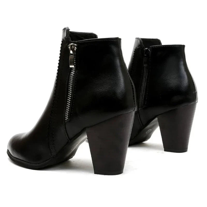 Elsa | Vintage-Lederstiefeletten