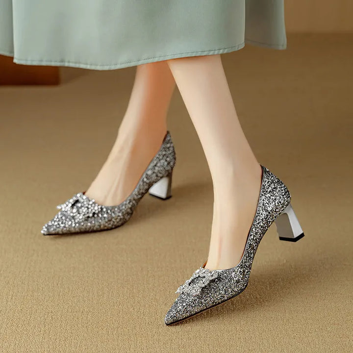 Von Elsen| Gloria Glitzer Pumps