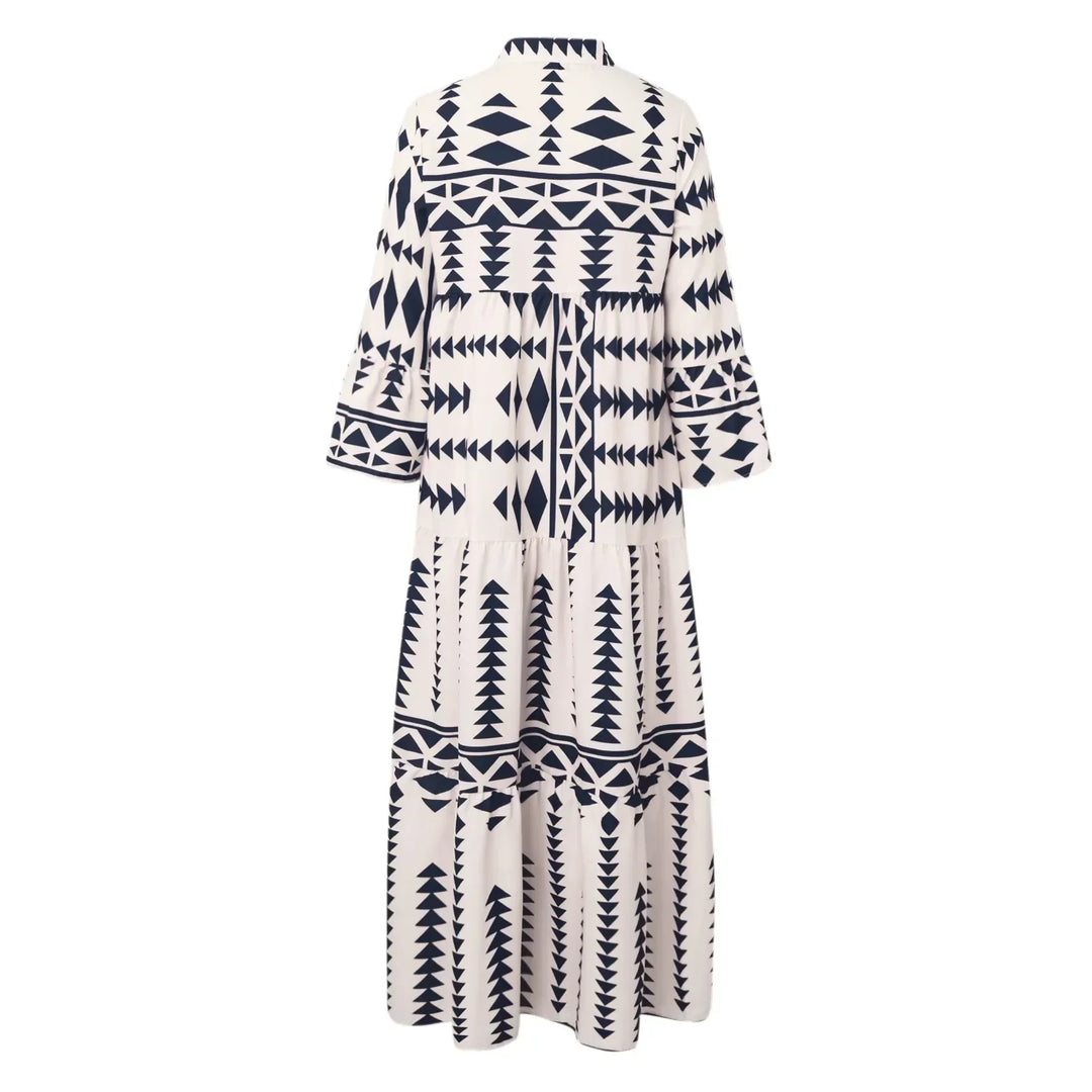 Riviera – Sommerliches Midi-Kleid mit eleganter Note