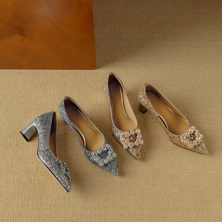 Von Elsen| Gloria Glitzer Pumps