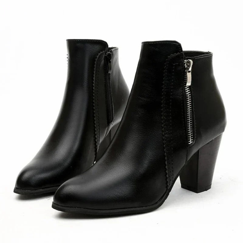 Elsa | Vintage-Lederstiefeletten