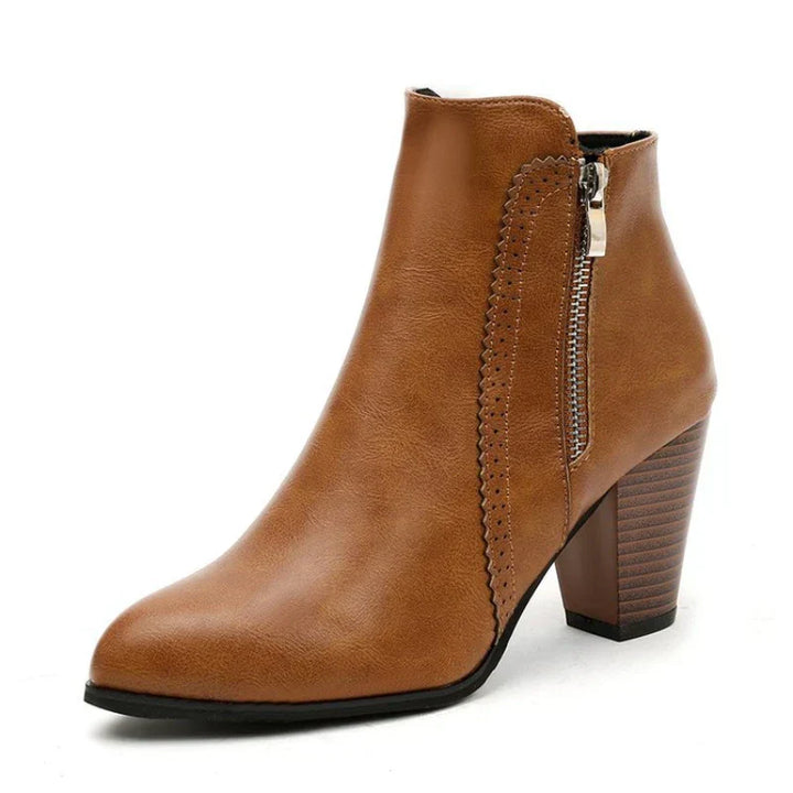 Elsa | Vintage-Lederstiefeletten